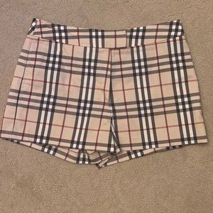 Burberry women’s shorts